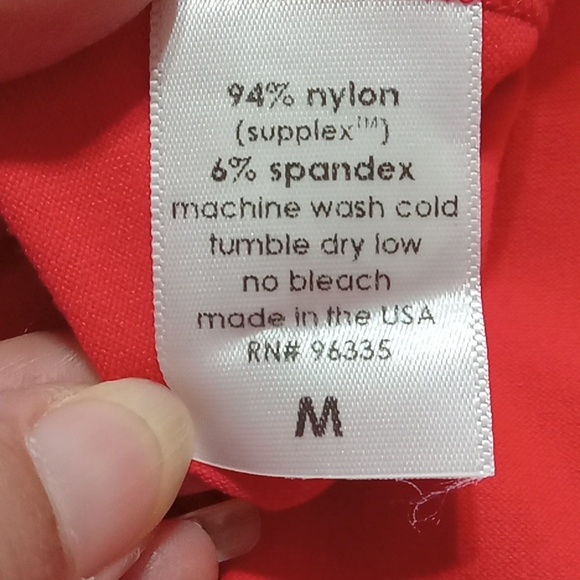 SUSANA MONACO Womens  DRESS Medium NEW RED ORANGE Morello Flutter Hem - Picture 5 of 7